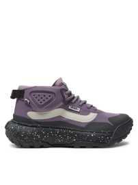 Vans MTE Crosspath Mid 40,5. Štýl a funkčnosť v jednom  Tenisky Vans MTE Crosspath MIDsú ideálnou voľbou pre každého, kto hľadá štýlovú obuv do mesta aj na vonkajšie dobrodružstvá. Tieto členkové topánky sú vybavené technológiami, ktoré vás nesklamú ani v tých najnáročnejších podmienkach. Výhody  Vodoodolná úprava DWR (bez PFC): chráni pred vlhkosťou a zároveň je šetrná k životnému prostrediu. Podrážka All-Trac: Vďaka tomu je táto obuv ideálna do mesta aj do prírody: poskytuje skvelú trakciu a stabilitu na rôznych typoch povrchov. Medzipodrážka EVA: Poskytuje vynikajúce odpruženie, ktoré zaručuje maximálne pohodlie aj počas dlhého nosenia. Robustná špička: Zvýšená ochrana proti nárazom a opotrebovaniu.   S obuvou Vans MTE CROSSPATH MID pohodlne zvládnete mestské ulice aj náročnejší terén.Vrch - textília a syntetika  Ponúka výhodný pomer priedušnosti a odolnosti. Textília je dobre priedušná, ale zároveň ponúka zvýšenú odolnosť proti oderu a vplyvom. Je navyše na strategických miestach spevnená syntetickými prekryvmi, ktoré topánku spevňujú, robia ju odolnejšou a chránia tvoje nohy.Medzipodošva - EVA  Základná technológia používaná u väčšiny modelov tenisiek, ktorá sa vyznačuje dobrou tlmivosťou a responzivitou. Čo sa týchto dvoch vlastností týka, existujú lepšie technológie s väčším tlmením a návratom energie. EVA (alebo tiež Ethylenvinylacetát) je ale oproti nim cenovo dostupnejšia a často vhodnejšia. Nie vždy totiž potrebuješ tú najmäkšiu topánku.Jediný All-Trac. Určené pre dobrodruhov, ktorých nezastaví žiadny terén. Táto technológia od spoločnosti Vans poskytuje vysoko výkonnú trakciu na každom povrchu - od mokrej trávy až po zľadovatené chodníky. Technológia All-Trac zaručuje, že sa vám nohy nezošmyknú, či už ste na túre, alebo len bojujete s dažďom na ceste do práce. Je to univerzálna priľnavosť, ktorá vám dodá istotu a stabilitu v náročných podmienkach a udrží vás v pohybe bez ohľadu na to, čo vám matka príroda postaví do cesty.Technológia MTE ( Mountain Edition) od spoločnosti Vans je šp