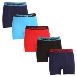 5PACK detské boxerky Gianvaglia viacfarebné (9803) 124, trenky. 5PACK detské boxerky Gianvaglia
Chcete skvele vyzerajúce detské boxerky, ktoré sú navyše za príjemnú cenu? Potom Vám tieto boxerky Gianvaglia môžeme jedine odporučiť!    Boxerky Gianvaglia sú vyrobené z príjemného materiálu, ktorý perfektne padne na každodenné nosenie. Hornú časť treniek zdobí pohodlná guma, ktorá nikde neškrtí. Za zmienku tiež stojí veľmi príjemná cena. Pokiaľ chcete Vášmu dieťaťu dopriať parádne boxerky, potom ste tu správne.