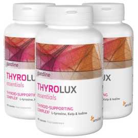 Essentials ThyroLux - Rovnováha štítnej žľazy 1+2 ZDARMA. Na prírodnej báze doplnok štítnej žľazy špeciálne vyvinutý na podporu optimálnej funkcie štítnej žľazy, zdravého metabolizmu a zdravých vlasov a nechtov.