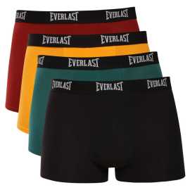4PACK pánske boxerky Everlast viacfarebné (BM044) XL, trenky. Pánske boxerky Everlast – športová istota na každý deň
Doprajte si pohodlie, ktoré vás nesklame ani v rušnom dni. Pánske boxerky Everlast kombinujú mäkkú bavlnu, pružný materiál a výrazný široký elastický pás s logom, ktorý im dodáva športový vzhľad. Perfektne sedia, držia na mieste a poskytujú pohodlie od rána do večera. Tieto boxerky sú vhodné na každodenné nosenie, do práce a do školy, na cestovanie, ľahké športové aktivity a relax doma. Sú ideálnou voľbou pre mužov, ktorí chcú funkčný základ šatníka bez kompromisov.
Vysoko kvalitný materiál pre maximálne pohodlie
Boxerky sú vyrobené z bavlny a elastanu. Táto kombinácia ponúka rovnováhu medzi prirodzeným pohodlím a pružnosťou.
Bavlna je mäkká, priedušná a šetrná k pokožke. Pomáha udržiavať príjemný tepelný komfort a je vhodná na celodenné nosenie. Elastan dodáva materiálu potrebnú pružnosť, vďaka čomu sa boxerky dokonale prispôsobia vašej postave, udržujú si svoj tvar a neroztiahnu sa ani po opakovanom praní. Ploché švy sú navrhnuté tak, aby nedráždili pokožku a minimalizovali trenie. Aj pri dlhodobom sedení alebo pohybe si zachováte maximálny komfort.
Športový dizajn a priliehavý strih
Nadčasová farba je elegantná a univerzálna. Každý pár dopĺňa široký tkaný elastický pás s logom Everlast, ktorý boxerkám dodáva moderný športový vzhľad. Strih sa prispôsobí telu a je takmer neviditeľný pod oblečením. Boxerky sa perfektne prispôsobia vašim krivkám, bez zhlukovania alebo skĺzavania. Dvojvrstvový predný panel poskytuje väčšiu oporu a zvyšuje pohodlie. Nohavice zostávajú na mieste a neobmedzujú váš pohyb. Vďaka pružnému materiálu si užijete maximálnu voľnosť pohybu – či už vás čaká dlhý deň v kancelárii, aktívny víkend alebo ľahký tréning.
Ako sa starať o boxerky Everlast
Aby vaše boxerky zostali čo najdlhšie v dobrej kondícii, elastické a farebné, starajte sa o ne správne.

Pranie: Boxerky perte pri maximálnej teplote 40 °C. Táto teplota je dostatočne účinná na bežné znečistenie a šetrná k bavlne a elastanu.
Sušenie: Boxerky nie sú vhodné na sušenie v sušičke. Vysoké teploty môžu poškodiť elastan, znížiť pružnosť materiálu a skrátiť životnosť gumy.
Žehlenie: Boxerky sa nesmú žehliť. Vysoké teploty môžu poškodiť elastické vlákna a tkanú gumu. Vďaka vysokokvalitnému materiálu si boxerky zachovávajú svoj tvar aj bez žehlenia.