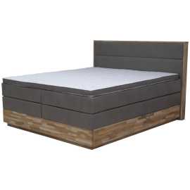 Esposa BOXSPRINGOVÁ POSTEĽ, sivá. **TYP: ATAKAMA 108,BOX.BONELL - **MATR:H3/H4,TOPPER HR3028,5CM - **S UL.PR., PL.L.180X200CM BOXSPRINGOVÁ POSTEĽ, sivá - **TYP: ATAKAMA 108,BOX.BONELL - **MATR:H3/H4,TOPPER HR3028,5CM - **S UL.PR., PL.L.180X200CM