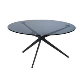 Dieter Knoll KONFERENČNÝ STOLÍK, sivá, čierna, kov, sklo, 80/80/40 cm. TYP:HC2101-80,TVRDENÉ SKLO - SKLO, NOHY:ČIERNA MATNA - Š/V/H:80X40X80 CM KONFERENČNÝ STOLÍK, sivá, čierna, kov, sklo, 80/80/40 cm - TYP:HC2101-80,TVRDENÉ SKLO - SKLO, NOHY:ČIERNA MATNA - Š/V/H:80X40X80 CM