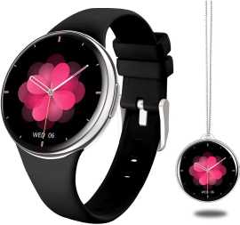 Wotchi AMOLED Smartwatch DM75 – Black - Black.