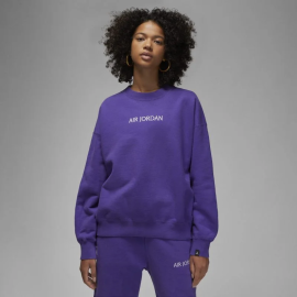 Jordan wmns wordmark fleece crew xl.