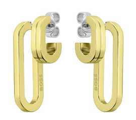 Hugo Boss Originálne pozlátené náušnice Hailey 1580325.