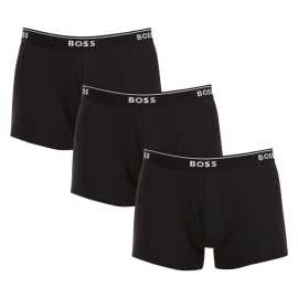 3PACK pánske boxerky BOSS čierné (50475685 001) M, trenky.
Boxerky BOSS to je prvotriedna kvalita, za ktorou stojí svetová ikonická značka pánskej spodnej bielizne.
 
Boxerky od značky BOSS patria medzi úplné legendy medzi spodnou bielizňou.