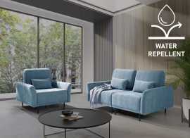 Polohovacia sedacia zostava adapto - výber poťahu - vodeodolné.

 

Kostra pohovky a kresla je vyrobená z masívneho dreva a pohodlnosť zaisťuje vysoko kvalitná HR pena.

Výška sedu je 46cm, hĺbka sedu 65-90cm a výška opierky 50-65cm.

Pohovka aj kreslo sú umiestnené na kovových nožičkách, takže upratovanie pod nimi rozhodne nie je problém.

Súčasťou zostavy sú aj tri oporné bedrové vankúšiky, plnené silikónovými guličkami.

 

Poťah si môžete vybrať hneď v niekoľkých farebných variantoch.

Sedačka je potiahnutá rovnakou látkou aj zo zadnej strany tak je možné ju bez problémov umiestniť do priestoru.

 

Rozmery polohovacia sedacia zostava Adapto sú 245x90-100x103-125cm (š, v, h).

 

Pozn.


Z důvodu výroby na zakázku jsme nuceni požadovat od zákazníka zálohu ve výši 10% z konečné ceny výrobku.