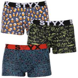 3PACK Pánske boxerky Styx art športová guma nadrozmer (3R12672) 3XL, trenky.
Boxerky Styx pre maximálny komfort
Pánske boxerky Styx patria k našim najpredávanejším produktom a my sa tomu vôbec nečudujeme.
Spodná bielizeň Styx má štýl
Boxerky a trenírky českej značky Styx sú známe predovšetkým pre svoj jedinečný vzhľad.