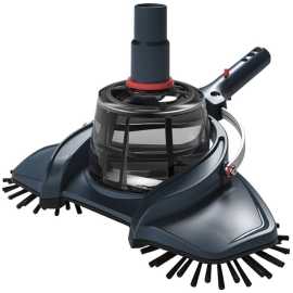 Kokido Revolution Rototrap - Bazénový vysávač.

Máte už doma bazénový vysávač a hľadáte ďalšieho pomocníka, alebo sa vám jednoducho nechce manipulovať s celým ne-oceľovým vysávačom kvôli drobným nečistotám?




	Pre bazény s kruhovým, oválnym alebo obdĺžnikovým pôdorysom
	Rotujúce spodné kefy zbierajú nečistoty do vysávacej hlavy
	Predfilter s jednoduchým systémom otvárania na jednoduché čistenie
	Teleso vysávača je zaťažené, aby bolo v neustálom kontakte s povrchom bazéna
	Otočná hlava zabraňuje zamotaniu hadíc
	Pevná hliníková rukoväť
	Vysávač sa pripája na saciu hubicu filtrácie, ktorou putujú nasiaknuté nečistoty
	Vhodný pre vysávacie hadice 32/38 mm




Technická špecifikácia:


	Model: Kokido Revolution Rototrap (teleskopická tyč nie je súčasťou dodávky)
	Farba: čierna 
	Materiál: plast 
	Hadica na pripojenie k filtrácii: nie ( treba dokúpiť samostatne)
	Hmotnosť: 1,36 kg


Obsah balenia


	1x Kokido Revolution Rototrap
	1x návod na použitie