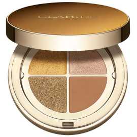 Clarins Ombre 4 Colour Eye Palette paletka očných tieňov pre dlhotrvajúci efekt odtieň 07 Bronze Gradation 4.2 g.