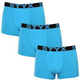 3PACK pánske boxerky Styx športová guma svetlo modré (3G1169) M, trenky.
Boxerky Styx sú skvelou voľbou, ak máte radi pohodlné a kvalitné pánske spodné prádlo.
Boxerky Styx s prívlastkom 