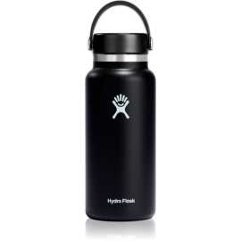 Hydro Flask Wide Mouth Flex Cap termofľaša farba Black 946 ml.