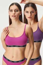 2PACK Podprsenka HUGO Twin Bralette.