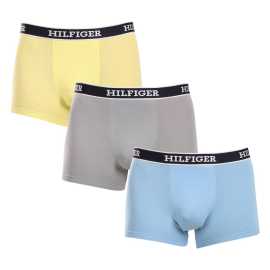 3PACK Herren Klassische Boxershorts Tommy Hilfiger mehrfarbig (UM0UM03185 0UM) L.
Gönnen Sie sich zeitlosen Stil und höchsten Komfort mit den Herren-Boxershorts von Tommy Hilfiger.
Hochwertiges Material für maximalen Komfort
Die Tommy Hilfiger Boxershorts sind aus weicher, sehr angenehm zu tragender Baumwolle mit einem Hauch von Elastan gefertigt, was ihnen Flexibilität und Haltbarkeit verleiht.
Ikonischer Stil und präziser Schnitt
Die Boxershorts haben längere Beine, die nicht hochgekrempelt werden und ausreichend Abdeckung und Komfort bieten.
Warum Sie Tommy Hilfiger Boxershorts nicht verpassen dürfen

Hochwertige Baumwolle mit Elastan: Weich, atmungsaktiv und bequem für ganztägigen Tragekomfort.
Längeres Bein und elastischer Bund: Stabilität, Stil und kein Scrollen.
Elegantes und zeitloses Design: Ideal für den Alltag und besondere Anlässe.

Tommy Hilfiger Unterwäsche ist eine Garantie für höchste Qualität
Die Marke Tommy Hilfiger wurde vor fast 40 Jahren zu einer Ikone amerikanischer Kleidung, und ihre farbenfrohe Palette aus Blau, Rot und Weiß ist auf den ersten Blick zu erkennen.
Pflegehinweise für Tommy Hilfiger Boxershorts

Waschen: Per bei 30 °C.
Trocknen: Boxer können bei niedriger Temperatur im Wäschetrockner getrocknet werden.
Bügeln: Falls erforderlich, können sie bei einer niedrigeren Temperatur gebügelt werden.

Tip: Das perfekte Stück Unterwäsche zu finden, kann manchmal eine Herausforderung sein.