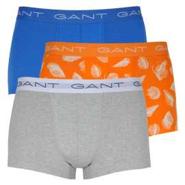 3PACK pánske boxerky Gant viacfarebné (902123123-806) M, trenky.
Hľadáte komfortné pánske spodné prádlo?
 
Pánske boxerky GANT sú vyrobené z kvalitne bavlny a prímesi elastanu, v páse majú príjemnú všitú gumu, ktorá nikde neškrtí ani neškriabe, navyše má kontrastnou gumu s nápisom GANT, nohavičky majú dole mäkké lemy.
Viac sa dozviete nižšie v klasických informáciách o produkte.