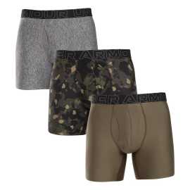 3PACK Moške boksarice Under Armour večbarvne (1383879 391) 4XL.