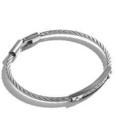 Marc Malone Pánsky náramok z ocele MCGB5002S.