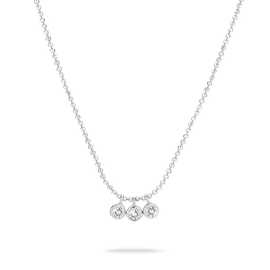 Tamaris Strieborný náhrdelník so zirkónmi Tiny Glimmer TJ-0603-N-45.