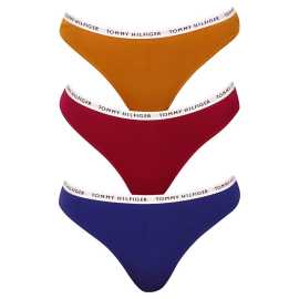 3PACK dámske tangá Tommy Hilfiger viacfarebná (UW0UW02829 0XH) S.
Tanga Tommy Hilfiger - top štýl, ktorý vás nadchne!  Pri ich nosení sa budete cítiť ako celebrita.