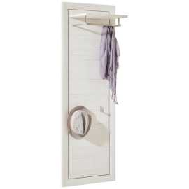 Hom`in VEŠIAKOVÝ PANEL, biela, 52/151,5/30 cm.