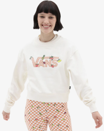 Vans FRUIT CHECKERBOARD CROP CREW S.