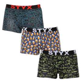 3PACK pánske boxerky Styx art športová guma viacfarebné (3G12672/2) S, trenky.
Boxerky Styx pre maximálny komfort
Pánske boxerky Styx patria k našim najpredávanejším produktom a my sa tomu vôbec nečudujeme.
Spodná bielizeň Styx má štýl
Boxerky a trenírky českej značky Styx sú známe predovšetkým pre svoj jedinečný vzhľad.