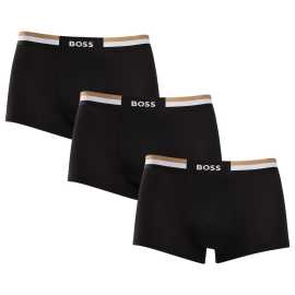 3PACK pánske boxerky BOSS čierné (50516542 001) XL, trenky.
Boxerky BOSS to je prvotriedna kvalita, za ktorou stojí svetová ikonická značka pánskej spodnej bielizne.
 
Boxerky od značky BOSS patria medzi úplné legendy medzi spodnou bielizňou.