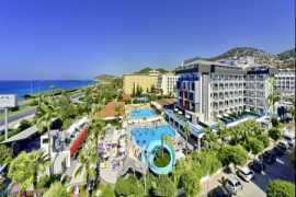 Turecko Alanya White City Beach 10 dňový pobyt All Inclusive Letecky Letisko: Praha June 2025 (27/06/25- 6/07/25)