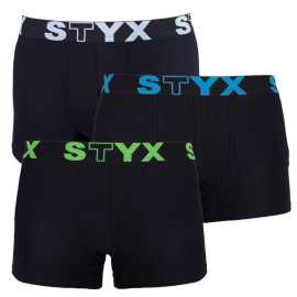 3PACK pánske boxerky Styx športová guma nadrozmer viacfarebné (R9606162) 5XL, trenky.
Boxerky Styx sú skvelou voľbou, ak máte radi pohodlné a kvalitné pánske spodné prádlo.
Boxerky Styx s prívlastkom 