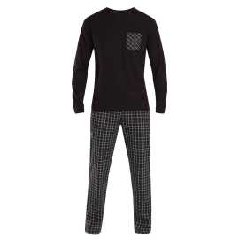Pánske pyžamo Nedeto viacfarebné (NP002) 3XL.
Objavte dokonalú kombináciu pohodlia a elegancie s pánskym pyžamom Nedeto.
Kvalitný materiál pre maximálne pohodlie
Pyžamo Nedeto je vyrobené zo 100 % bavlny, ktorá zaručuje príjemný pocit na pokožke, mäkkosť a prirodzenú priedušnosť.
Jednoduchý a moderný dizajn, ktorý zaujme
Pánske pyžamo Nedeto kombinuje elegantné tlmené farby so štýlovými detailmi, ako je farebné vrecko alebo šnúrka v páse.
Prečo si vybrať pyžamo Nedeto?

100 % bavlna: zaručuje pohodlie a kvalitu.


Elegantný dizajn: štýlová kombinácia tlmených farieb a moderných detailov.


Všestrannosť: Skvelé na spanie aj domáce leňošenie.

Perfektné na leňošenie, spanie a spanie v posteli aj mimo nej.
Spodnú bielizeň Nedeto si veľmi ceníme, pretože patrí medzi naše privátne značky, a preto jej venujeme maximálnu pozornosť.
Ako sa starať o pánske pyžamo Nedeto?
Aby vaše nové pyžamo vydržalo dlho v skvelom stave, odporúčame dodržiavať tieto pokyny.

Pranie: Pyžamo perte pri maximálnej teplote 40 °C, aby zostalo mäkké a zachovalo si svoje farby.


Sušenie: Odporúčame nechať pyžamo voľne uschnúť na vzduchu.


Žehlenie: V prípade potreby žehlite na strednej teplote.

Tip: Staňte sa expertom na údržbu spodnej bielizne vďaka radám v našom článku a doprajte svojim obľúbeným kúskom starostlivosť, akú si zaslúžia.