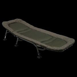 Prologic lehátko inspire relax recliner 6 leg bedchair.
 • Nastaviteľné lehátko • Plochý skladací systém s dvojitým sklopením • Priedušný materiál Mimicry Camo Patter (MCP) • Priedušná stredná časť Air-Tex • Nastaviteľné nohy • Otočné pätky proti zaboreniu • Výška: 35-50cm