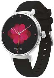 Wotchi AMOLED Smartwatch DM70 – Silver - Black.