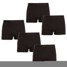 5PACK Herren Klassische Boxershorts Nedeto schwarz (5NB001) 3XL.
Entdecken Sie Schlichtheit, Komfort und Qualität mit den Nedeto Herren-Boxershorts in vielseitigem Schwarz.
Hochwertiges Material für angenehmen Tragekomfort
Die Boxershorts sind aus einem Baumwoll-Elastan-Gemisch gefertigt.
Einfaches Design und funktionaler Schnitt
Das schlichte, minimalistische Design dieser Boxershorts in klassischem Schwarz ist vielseitig und zeitlos.
Warum Sie Nedeto Boxershorts ausprobieren sollten

Hochwertige Materialmischung: Kombination aus Baumwolle und Elastan für maximalen Komfort, Atmungsaktivität und Flexibilität.


Längere Höschen: Sie bieten mehr Schutz und Komfort für den Alltag und sportliche Aktivitäten.


Weidengummi: Sorgt dafür, dass die Boxershorts den ganzen Tag über perfekt an ihrem Platz bleiben, ohne unangenehm zu drücken.


Praktische Verpackung: 5 Paar Boxershorts in einer Packung für Komfort und Stil im Alltag.

Tschechische Marke Nedeto setzt auf Qualität
Wir alle tragen Nedeto-Unterwäsche, weil wir sie selbst hergestellt haben.
Wie Sie Ihre Boxershorts Nedeto pflegen
Um die Langlebigkeit und den maximalen Komfort Ihrer Nedeto Boxershorts zu erhalten, empfehlen wir Ihnen, die folgenden Pflegehinweise zu beachten:

Wäscherei: Bei 40 °C mit elasthan- und baumwollschonenden Feinwaschmitteln waschen.


Trocknen: Sie können sie im Trockner auf niedriger Stufe trocknen.


Bügeln: Boxershorts können gebügelt werden, aber wir empfehlen, bei einer niedrigeren Temperatur zu bügeln, damit die elastischen Fasern und das Gummiband nicht beschädigt werden.

Tip: Werden Sie mit den Tipps in unserem Artikel zum Experten für die Pflege von Dessous und geben Sie Ihren Lieblingsstücken die Pflege, die sie verdienen.