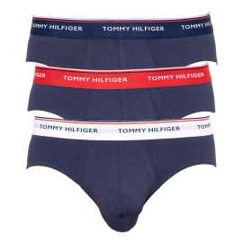 3PACK pánske slipy Tommy Hilfiger tmavo modré (1U87903766 904) M.
Parádne slipy Tommy Hilfiger potešia tak športovcov, ako aj elegánov.