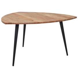 Livetastic JEDÁLENSKÝ STÔL, akácia, čierna, farba akácie, 137/137/76 cm.