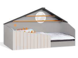 Detská posteľ 100x200 thor - žltá/šedá/čierna.

 

Detská posteľ Thor v jedinečnom prevedení domčeka je vymyslená podľa Montesorri výchovy spočívajúcou vo výučbe dieťaťa skúseností, ktorá mu umožňuje stať sa sebestačným.

 

 

Rozmery detskej postele 100x200cm Thor sú 108x120x208cm (š, v, h), výška ložnej plochy je 16cm.

 

 

Všetky produkty z kolekcie Thor a vhodné matrace nájdete nižšie v súvisiacom tovare.