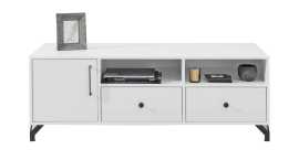 Televízny stolík bjorn, škandinávsky štýl - biela.

 

Televízny stolík Bjorn navyše disponuje pomerne veľkým množstvom úložného priestoru, kam môžete odložiť populárne herne konzoly, magazíny či rôzne dekorácie.

 

Všetok nábytok patriaci do kolekcie Bjorn nájdete nižšie v súvisiacich produktoch.