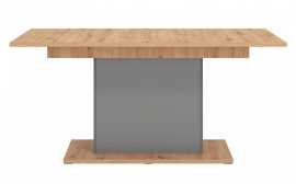 Rozkladací jedálenský stôl abuela - dub artisan/šedá.

 

Rozkladací jedálenský stôl ponúka veľkú jedálenskú plochu, ktorá sa však dá jednoducho ešte rozšíriť v prípade veľkých návštev či rodiny.

 

Rozmery jedálenského stola Abuela sú 160/200x76x91,5cm (š, v, h).

 

Všetky produkty z kolekcie Abuela nájdete nižšie v súvisiacich produktoch.