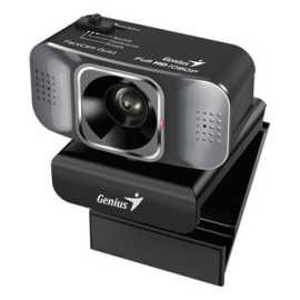 Genius 32200005400, Full HD Webkamera FaceCam Quiet, 1920x1080, USB 2.0, černá, Windows 7 a vyšší, FULL HD, 30 FPS.