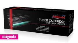 JetWorld PREMIUM kompatibilný toner pro HP 655A CF453A purpurový (magenta).
Cena kompatibilného tonera Jet World pre tlačiarne HP je nižšia ako u originálneho, ušetrite teda až 80 % nákladov na tlač.
Vďaka svojej prémiovej kvalite je táto alternatívna náplň vhodná aj pre náročných používateľov.
Kompatibilná tonerová kazeta dokáže vytlačiť rovnaký alebo dokonca vyšší počet strán než originál, pri zachovaní rovnakej kvality – ostré rysy a sýte farby.
Na všetky náplne Jet World poskytujeme doživotnú záruku.
Je ideálny pre každodennú tlač dokumentov alebo fotografií Vašich nezabudnuteľných zážitkov.
Každá alternatívna tonerová náplň prechádza pri výrobe prísnou kontrolou kvality.
Výrobca Jet World je preverený viac než 20 rokmi skúseností a vyrába produkty podľa normy ISO 9001, ISO 14001 a ISO 18001.

 Existuje mnoho výrobcov kompatibilných náplní, ale môžu sa líšiť svojou kvalitou.My Vám garantujeme 100% spokojnosť vďaka overenej kvalite nášho dodávateľa.Firma Jet World získala počas svojho pôsobenia na trhu mnoho skúseností a vďaka tomu ich výrobky dosahujú rovnakú úroveň kvality, ako originálne.Kód výrobcu: JW-H655AMN