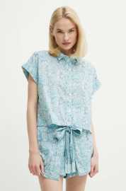 Bavlnená košeľa Pepe Jeans MER dámska, voľný strih, s klasickým golierom, PL304812,.