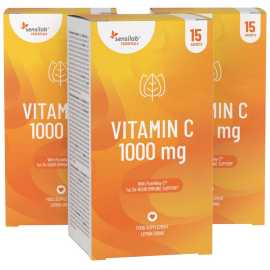 Vitamín C vysoká dávka 1000 mg – Vegan, 45 vrecúšok.