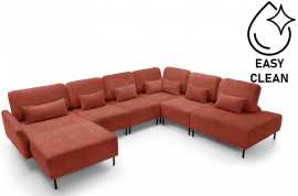 Polohovacia sedacia súprava do u adapto - pravá - výber poťahu - ľahké.

 

Kostra pohovky je vyrobená z masívneho dreva a pohodlnosť zaisťuje vysoko kvalitná HR pena.

Výška sedu je 46cm, hĺbka sedu 65-90cm a výška opierky 50-65cm.

Sedacia súprava je umiestnená na kovových nožičkách, takže upratovanie pod ňou rozhodne nie je problém.

Súčasťou sedacej súpravy je aj sedem oporných bedrových vankúšikov, plnených silikónovými guličkami.

 

Poťah si môžete vybrať hneď v niekoľkých farebných variantoch.

Sedačka je potiahnutá rovnakou látkou aj zo zadnej strany tak je možné ju bez problémov umiestniť do priestoru.

 

Rozmery polohovacej sedacej súpravy do U Adapto sú 354-376x90-100x277-299cm (š, v, h).

 

Pozn.


Z důvodu výroby na zakázku jsme nuceni požadovat od zákazníka zálohu ve výši 10% z konečné ceny výrobku.