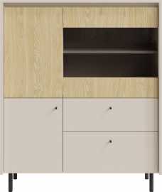 Vysoká komoda ii zayda - béžová/dub olejovaný.

 

Vysoká kombinovaná komoda je jednou z obľúbených volieb našich zákazníkov.

 

Rozmery vysokej komody II Zayda sú 103,4x125,5x42cm (š, v, h).

 

Všetky produkty z kolekcie Zayda nájdete nižšie v súvisiacich produktoch.