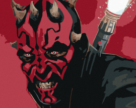 Diamantové maľovanie - PORTRÉT DARTH MAUL Rámovanie: vypnuté plátno na rám, Rozmer: 40x50 cm. Diamantové maľovanie je kreatívna aktivita, ktorá umožňuje každému stať sa umelcom aj bez skúseností. Obrazy diamantového maľovania sa vytvárajú pomocou malých diamantov, ktoré sa pomocou pera a voskovej hmoty nalepia na samolepiace plátno. Postupne nalepte diamanty na plátno a sledujte, ako vzniká vaše majstrovské dielo. Diamantové maľovanie je vhodné pre všetkých, dospelých aj deti, kreatívcov každého veku. Pri tvorbe obrazu si oddýchnete, uvoľníte sa a zrelaxujete.
Diamantové maľovanie je DIY aktivita a niekedy sa označuje aj ako diamond art alebo diamond painting. Každá sada diamantového maľovania obsahuje všetko, čo potrebujete na tvorbu obrazov. Naše sady obsahujú 5D diamanty, ktoré sa lesknú a žiaria. Výsledný obraz je krajší, jasnejší a lepšie vyzerá ako pri použití 3D obežných diamantov. Celý proces je veľmi jednoduchý a zvládne ho každý. V našej sade diamantového maľovania dostanete pero, diamantovú misku, voskovú hmotu na uchopenie diamantov a vrecúška s diamantmi. Každé vrecko má na sebe symbol a tento symbol nájdete aj na plátne.
Na plátne si vyberiete symbol, s ktorým chcete začať, a nájdete vrecko s rovnakým symbolom. Vezmete misku na diamanty a vysypete do nej diamanty z vrecka. Pomocou pera naberiete malé množstvo voskovej hmoty a pomocou pera naberiete diamant. Pomocou pera umiestnite diamant na príslušný symbol na plátne.
Takto budete pokračovať, kým nebudete mať na plátne umiestnené všetky diamanty. Celý postup je opísaný aj v našom tlačenom návode, ktorý nájdete v každej sade diamantového maľovania. Diamond painting uvoľňuje stres, je skvelou zábavou pre deti aj dospelých a je tiež úžasným darčekom. Diamantové maľovanie je vhodné pre všetkých - dospelých aj deti, a je to zábavný projekt pre kreatívnych jedincov všetkých vekových kategórií. Pre tých, ktorí s diamantovým maľovaním začínajú, je odporúčaný rozmer 40x50 cm, ktorý je jednoduchší na zvládnutie. Diamantové maľovanie je kreatívny koníček a nový trend v tvorivom trávení voľného času.