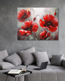 zuty Obrazy na stenu - Červené vlčie maky Rámovanie: vypnuté plátno na rám, Rozmer: 80x100 cm.
Obrazy na stenu môžu byť presne to, čo potrebujete.
Naše rámy sú kvalitné a obrazy napínajú naši odborníci tak, aby bolo plátno správne napnuté a upevnené na rám.
Rozmery: zmerajte priestor, kde má obraz visieť na stene.
Koniec koncov, obraz by mal odrážať vašu osobnosť a vkus.
Naše obrazy na stenu ponúkame v rôznych kategóriách, ako sú zátišia a krajiny, zvieratá a vtáky, abstrakcie alebo filmy a seriály.
Pre zachovanie ich krásy doporučujeme obrazy občas jemne utrieť suchou handričkou alebo prachovkou a vyvarovať sa priamemu slnečnému svitu.