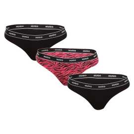 3PACK dámske tangá HUGO viacferbná (50495870 661) XXL.
Dámske tangá HUGO kombinujú čistý moderný dizajn s dôrazom na pohodlie.
Mäkký materiál pre prirodzený komfort
Tangá HUGO sú vyrobené z mäkké a priedušnej bavlny s prímesou elastanu.
Moderný minimalistický štýl ocenia všetky ženy
Elegantný dizajn s čistými líniami dopĺňa výrazný tkaná guma v páse s logom značky, ktorý dodáva tangám moderný športový vzhľad.
Prečo si vybrať tangá HUGO

Prémiový bavlnený materiál s elastanom: Mäkký, pohodlný a pružný.
Značková tkaná guma: Štýlový detail, ktorý dobre drží.
Čistý a nadčasový dizajn: Ideálny na každý deň aj na výnimočné príležitosti.

Značka HUGO – pre sebavedomý a moderný štýl
HUGO je súčasťou svetoznámej módnej značky zameranej na moderný štýl, kvalitu a originalitu.
Ako sa starať o dámske tangá HUGO
Aby si tvoje tangá zachovali svoj vzhľad a kvalitu čo najdlhšie, odporúčame:

Pranie: Per pri 40 ° C, najlepšie naruby, pre dlhšiu životnosť farieb aj gumy.
Sušenie: Nedávaj do sušičky - suš je voľne na vzduchu.
Žehlenie: Možno na nižší stupeň pre bavlnu, ale vyhýbaj sa žehleniu cez gumu.

Tip: Staň sa odborníkom na údržbu spodnej bielizne vďaka radám v našom článku a dopraj svojim obľúbeným kúskom starostlivosť, ktorú si zaslúžia.