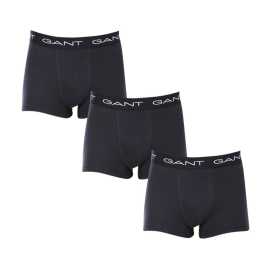 3PACK pánske boxerky Gant čierné (900013003-005) XL, trenky.
Stavte na pohodlie a nadčasový vzhľad s pánskymi boxerkami GANT v nadčasovej farebnej kombinácii.
Prvotriedny materiál pre každodenné pohodlie
Boxerky sú vyrobené z kvalitnej zmesi bavlny a elastanu.
Moderný dizajn do práce aj na večerné rande
Jednoduchý dizajn dopĺňa vytkávaná guma v páse s logom GANT, ktorý je mäkký a netlačí.
Prečo by ste určite mali vyskúšať boxerky GANT

Kvalitný materiál a pohodlný strih:Mäkká bavlna s elastanom zaručuje pohodlie a skvelý strih.
Štýlový minimalistický dizajn: Klasické farebné prevedenie a vyšívané elastické logo pôsobia elegantne a moderne.
Univerzálnosť: Ideálne na každodenné nosenie, do práce, na šport aj na voľný čas.

Spodná bielizeň GANT pre štýlových mužov
Od roku 1949 je značka GANT synonymom precízneho remeselného spracovania a kvalitných materiálov.
Ako sa starať o pánske boxerky GANT
Aby vám spodná bielizeň dlho vydržala v skvelom stave, odporúčame dodržiavať tieto tipy.

Perte: Per ich pri maximálnej teplote 40 °C.
Sušenie: Boxerky môžeš sušiť v sušičke - odporúčame nastaviť šetrný program na nižšiu teplotu.
Žehlenie: Ak je to potrebné, môžeš ich žehliť na nízku teplotu, ideálne naruby.

Tip: Nájsť ten správny kus spodnej bielizne, ktorý vám dokonale padne, môže byť náročné.