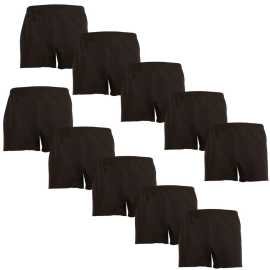 10PACK pánske trenky Nedeto čierne (10NDTT001) 3XL, trenírky.
Toto praktické balenie 10 kusov pánskych treniek v čiernej farbe ti zaistí dostatok pohodlia a voľnosť pohybu každý deň.
Kvalitná bavlna ťa bude rozmaznávať
Pánske trenírky Nedeto sú vyrobené zo 100% bavlny, ktorá je šetrná k pokožke a dobre priedušná, takže sa v nich budú dobre cítiť aj ľudia s alergiou alebo citlivou pokožkou.
Praktický dizajn trenírok Nedeto ocenia milovníci jednoduchého štýlu
Trenírky majú pohodlný strih, ktorý ti dopraje voľnosť pohybu a pohodlia po celý deň.
Dôvody, prečo milovať trenírky Nedeto

100% bavlna: Prírodný materiál zaisťuje mäkkosť, priedušnosť a komfort.


Voľný strih: Poskytuje voľnosť pohybu a pohodlia po celý deň.


Pevná vytkávaná guma: Guma drží trenírky na mieste bez toho, aby tlačila alebo skĺzavala.


Perfektná kvalita za super cenu: V tomto cenovo výhodnom balení dostaneš hneď 10 kusov pohodlných trenírok.

Česká značka Nedeto ponúka kvalitnú bielizeň za super cenu
Spodná bielizeň Nedeto nielen predávame, ale stojíme aj za jeho výrobou.
Ako sa starať o svoje obľúbené trenírky Nedeto
Na zachovanie dlhej životnosti treniek a ich kvality odporúčame dodržiavať nasledujúce pokyny.

Pranie: Per na 40 °C.


Sušenie: Trenírky je možné sušiť v sušičke, ideálne na nízke teploty, aby sa predišlo zmršteniu materiálu.


Žehlenie: Trenírky môžeš žehliť podľa potreby, odporúčame žehliť naruby, aby sa chránila kvalita materiálu a gumička.