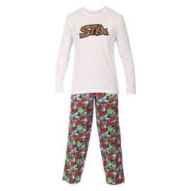 Styx Herren Schlafanzüge Melonen (PDP1459) S.
Möchten Sie zu Hause maximalen Komfort beim Schlafen und Entspannen genießen?
Hochwertige Materialien für maximalen Komfort
Die Pyjamas von Styx für Männer sind aus hochwertigen Materialien gefertigt, die die ganze Nacht lang Komfort garantieren.
Bequeme Passform und modernes Design
Der Pyjama-Schnitt von Styx ist für ultimativen Komfort konzipiert.
Warum sollten Sie sich für einen Pyjama von Styx entscheiden?

Hochwertige Materialien: Baumwollsatin für die Hose, weiche Baumwolle für das Hemd.
Bequeme Passform: Bewegungsfreiheit und maximaler Komfort.
Tschechische Produktion: Qualitätsgarantie und Unterstützung für lokale Produkte.

Qualität aus der Tschechischen Republik - das ist Styx-Unterwäsche
Die Marke Styx verfügt über mehr als 30 Jahre Erfahrung in der Herstellung von Qualitätsdessous und Homewear.
Wie pflege ich den Styx-Pyjama?

Waschen: Bei 30 °C mit einem milden Reinigungsmittel waschen.
Trocknen: Am besten lassen Sie es frei trocknen und verzichten auf den Trockner.
Bügeln: Falls erforderlich, bügeln Sie das Kleidungsstück bei niedriger Hitze von innen nach außen.

Tip: Werden Sie ein Experte für die Pflege von Unterwäsche mit den Ratschlägen in unserem Artikel und geben Sie Ihren Lieblingsstücken die Pflege, die sie verdienen.